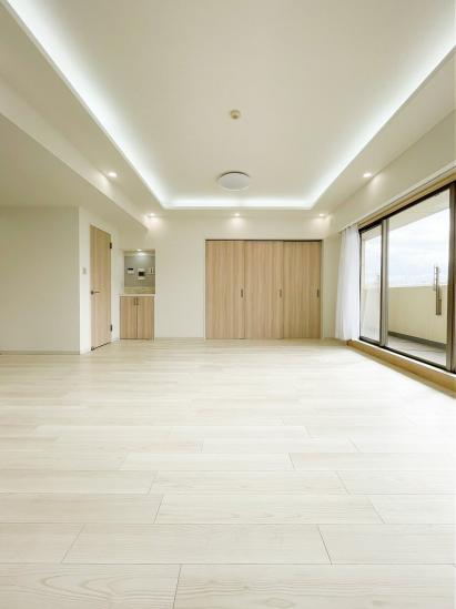 コスモ横浜本牧シーサイドテラス-3-リビング