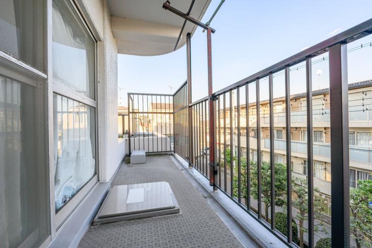 ライネスハイム綱島弐番館-10-バルコニー