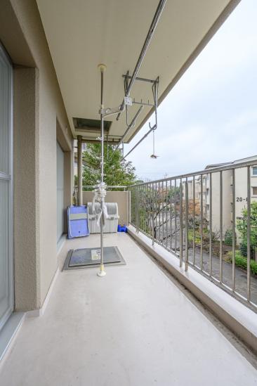 しいの木台ハイツ　８号棟-16-バルコニー