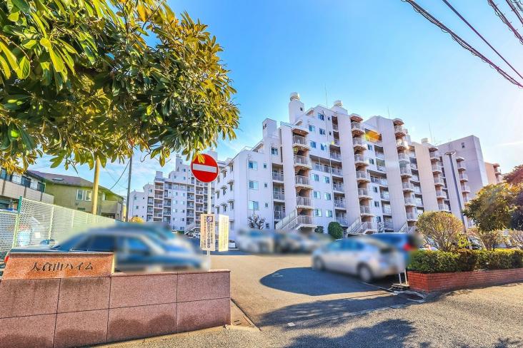 大倉山ハイム　２号棟-3-外観