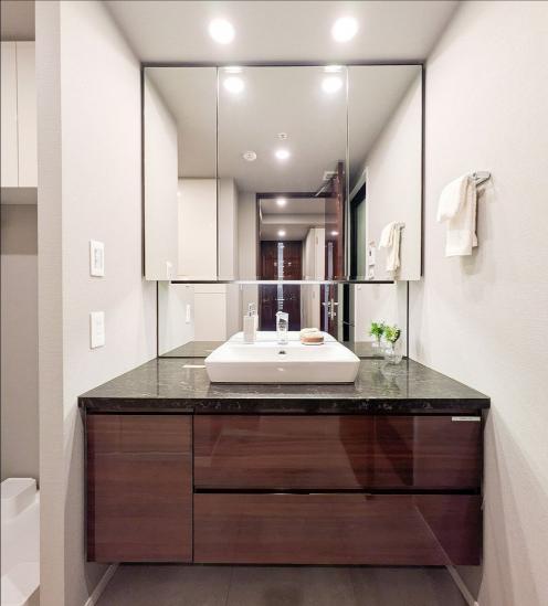 ザ・タワー横浜北仲-17-洗面