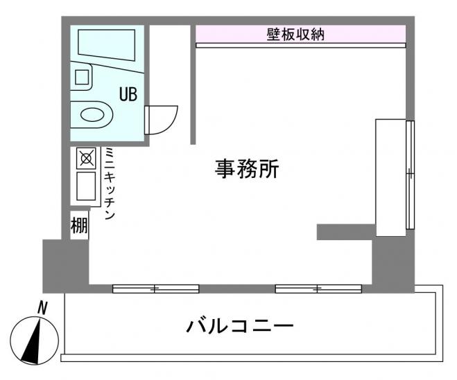 ライオンズマンション日枝町-1-間取図(平面図)