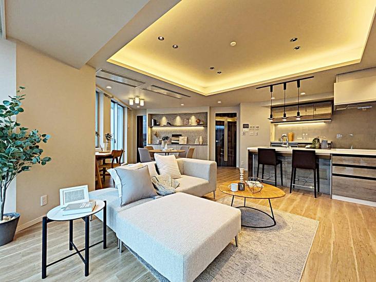 みなとみらいミッドスクエア　ザ・タワーレジデンス-2-リビング