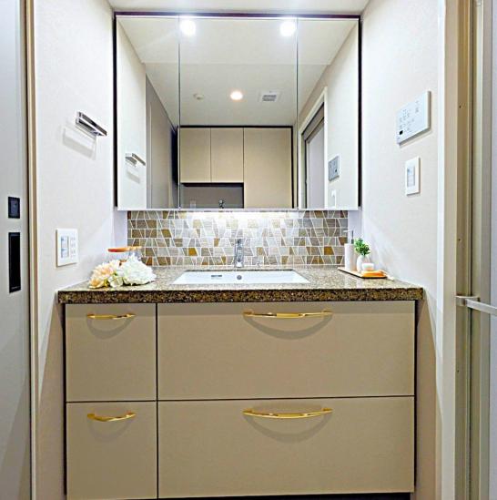 クレストフォルム横浜片倉町-13-洗面