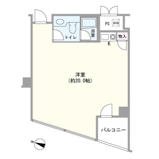 ベイステージ元町-1-間取図(平面図)