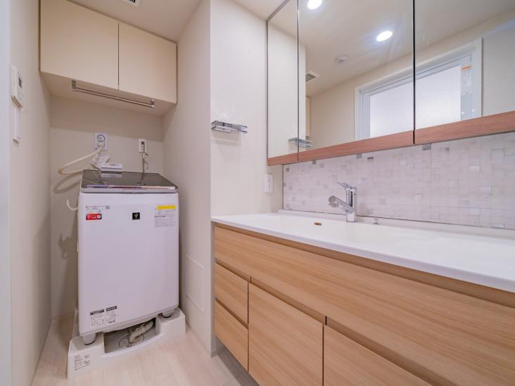 クレストレジデンス川崎神明町-6-洗面