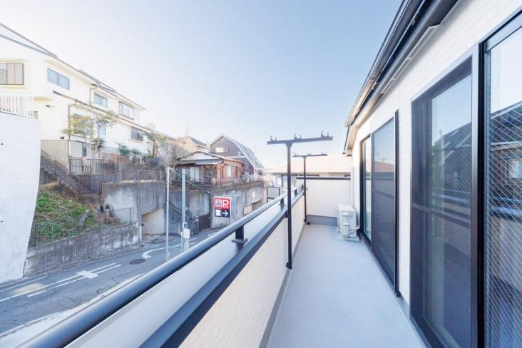 横浜市鶴見区馬場二丁目戸建-14-バルコニー