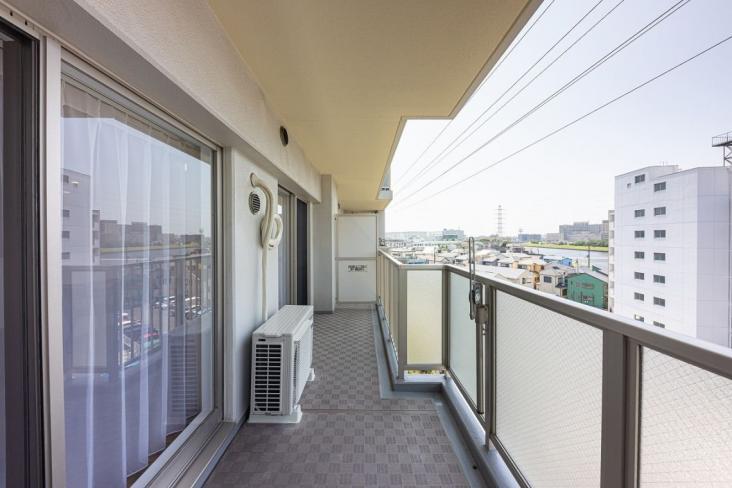 京急シティ横浜矢向-12-バルコニー