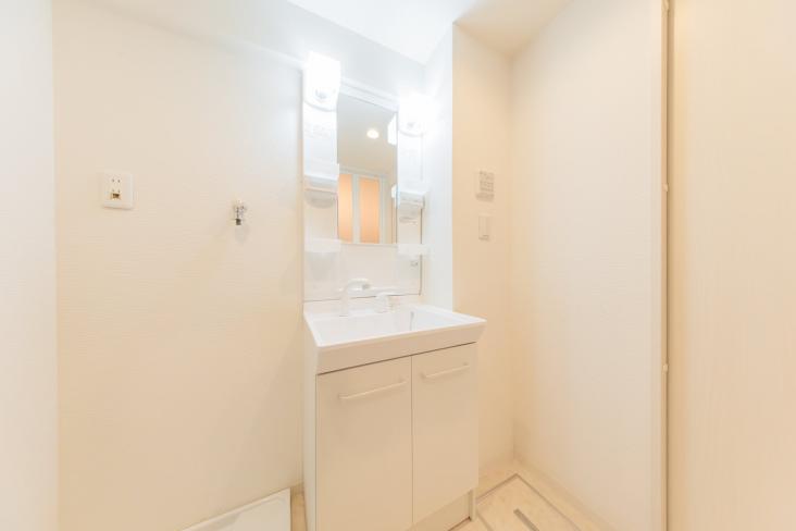 鷺沼南スカイマンション-8-洗面