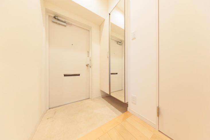 鷺沼南スカイマンション-10-玄関