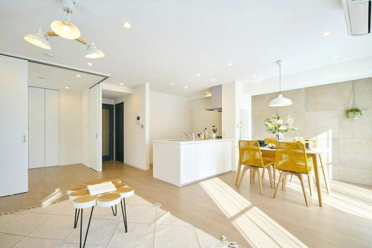 武蔵新城デュープレックス-0-リビング