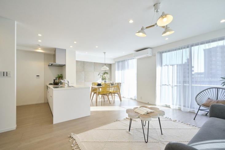 武蔵新城デュープレックス-2-リビング