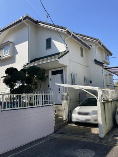 川崎市宮前区神木本町四丁目土地-2-前面道路含む外観