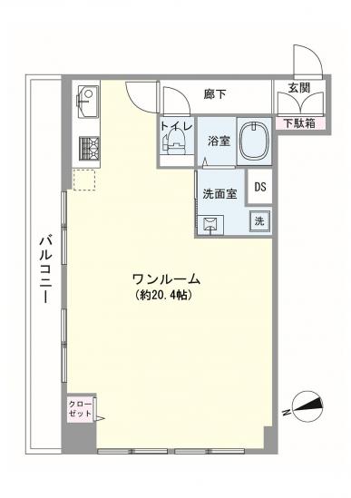 宮前カーネル-1-間取図(平面図)