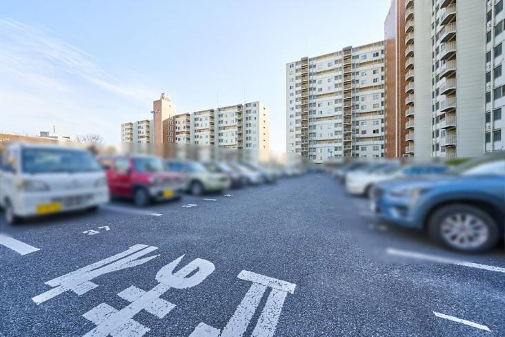 浦和白幡東高層住宅　１号棟-9-駐車場