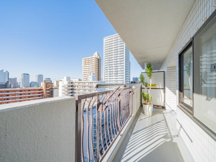 デュアルコート川口ウェストビュー-11-バルコニー