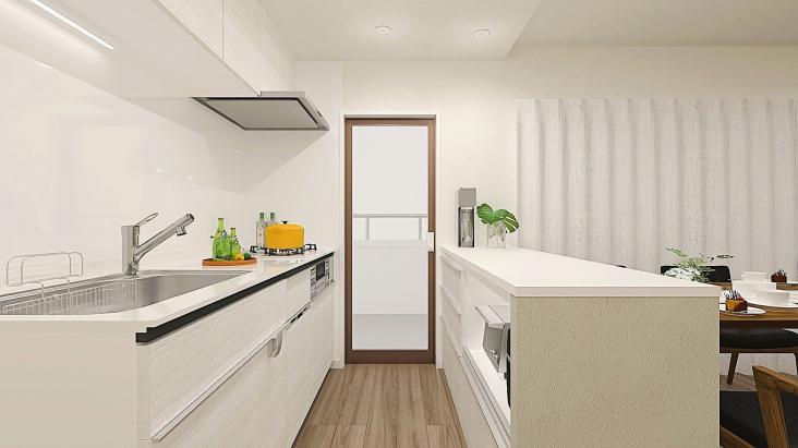 デュオコート川口元郷-2-完成予想図(内観)