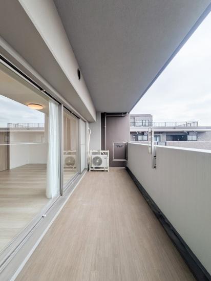 コンフィール武蔵浦和-27-バルコニー