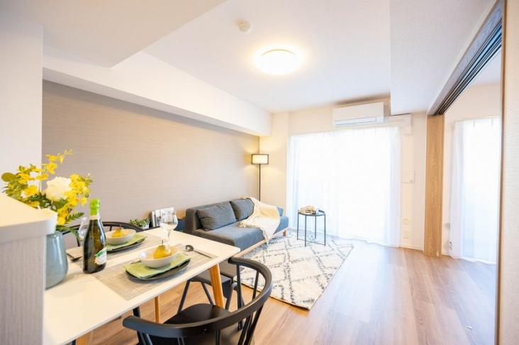 ライオンズマンション川口ブリーズコート-4-リビング