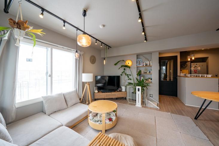 川口学園台スカイハイツ-2-リビング