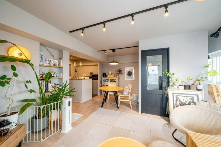 川口学園台スカイハイツ-3-リビング