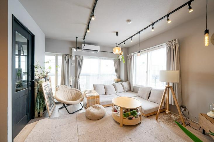 川口学園台スカイハイツ-4-リビング