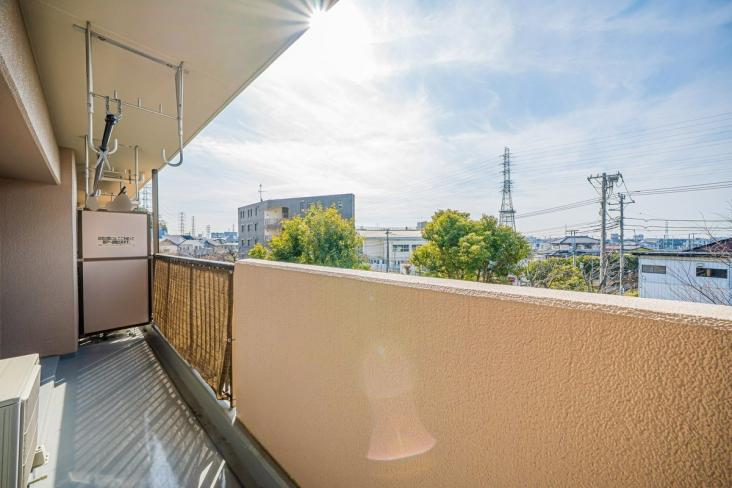 朝日プラザ鳩ケ谷クレセント-10-バルコニー