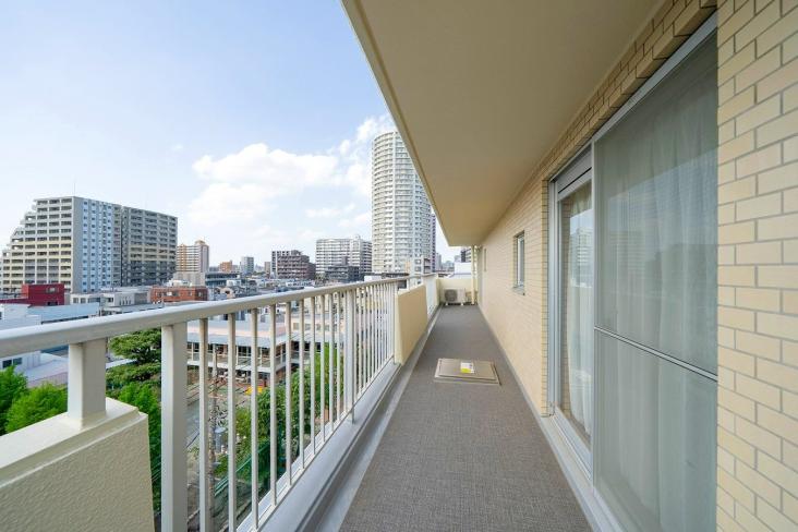 マートルコート川口-10-バルコニー