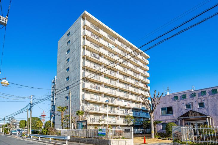 市川ハイツＢ棟-2-外観