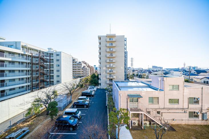 市川ハイツＢ棟-3-眺望