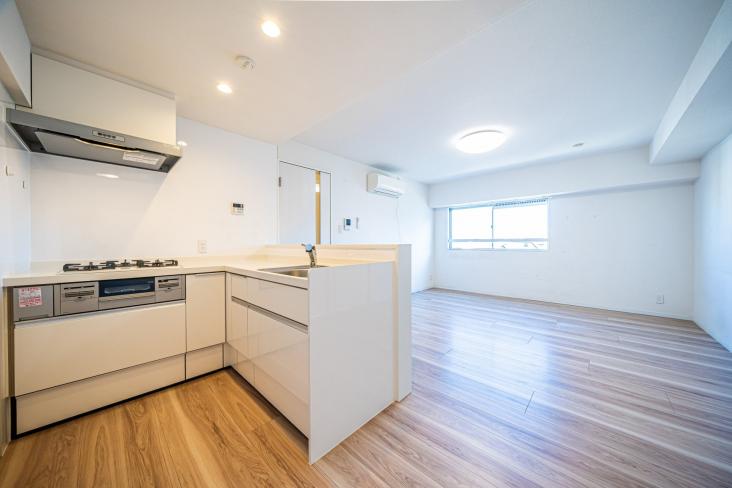 市川ハイツＢ棟-5-キッチン