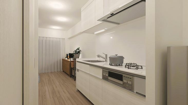 市川ファミリー第一マンション-3-完成予想図(内観)