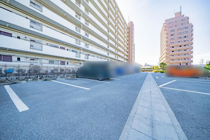 小栗原住宅　３号棟-4-駐車場