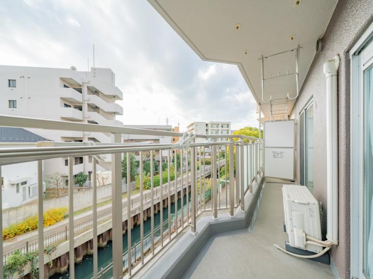 船橋シティハイツ　B棟-17-バルコニー