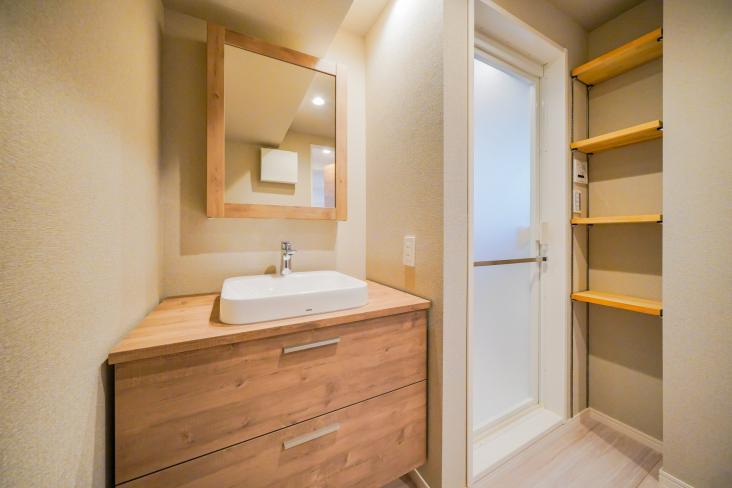 小栗原住宅１号棟-8-洗面