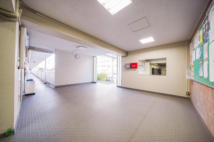 小栗原住宅１号棟-23-エントランス