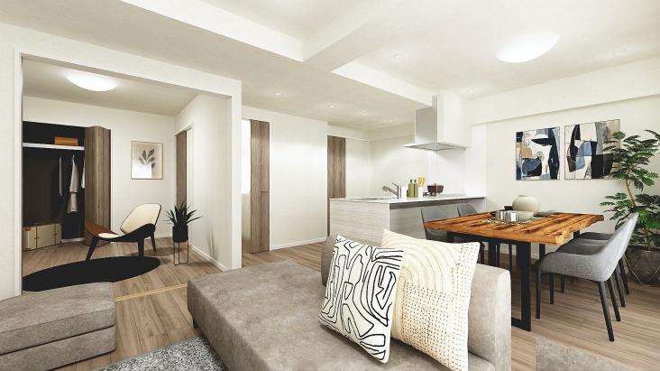 ステイツ南行徳ヴェルパセオ-4-完成予想図(内観)