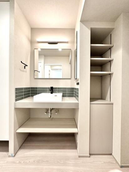 小栗原住宅２号棟-12-洗面