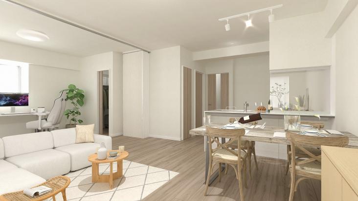 エクセレント千葉駅前タワー-3-完成予想図(内観)