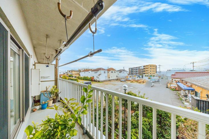 ルネ南市川-12-バルコニー