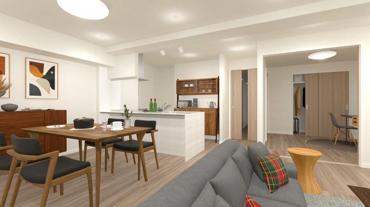 行徳ホワイトハイツ-2-完成予想図(内観)