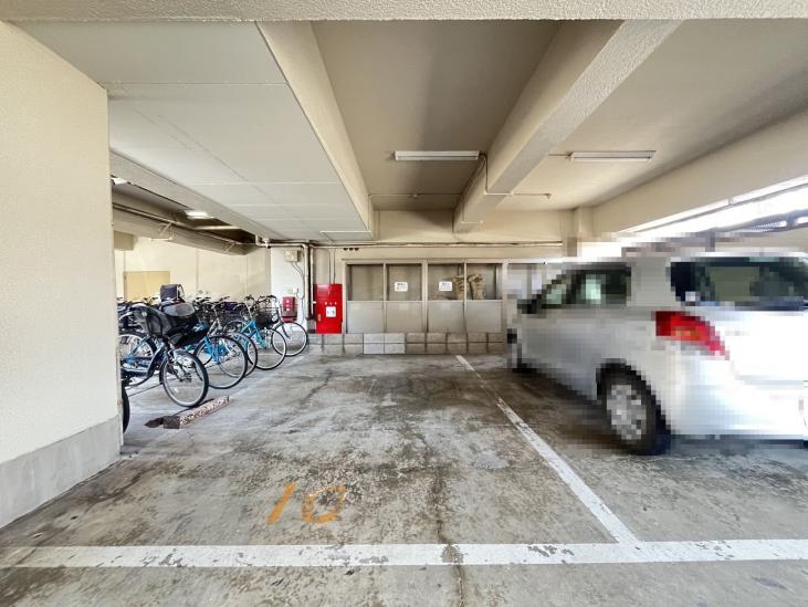 船橋スカイマンション-26-駐車場