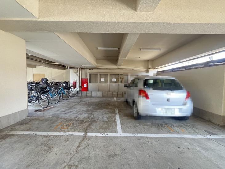 船橋スカイマンション-27-駐車場