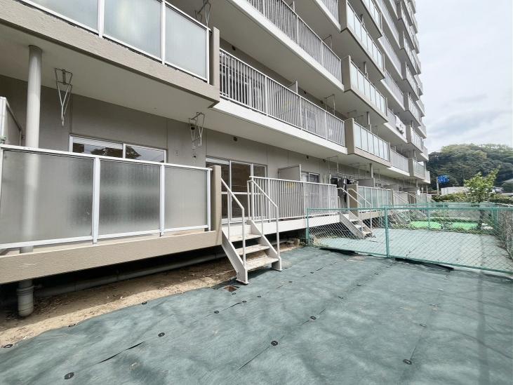 東船橋ガーデニア６号棟-4-庭