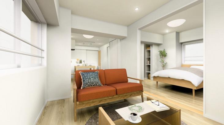 パラシオン高円寺-11-完成予想図(内観)