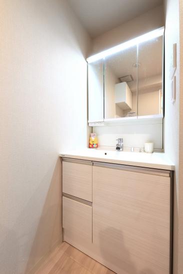 上北沢マンション-9-洗面