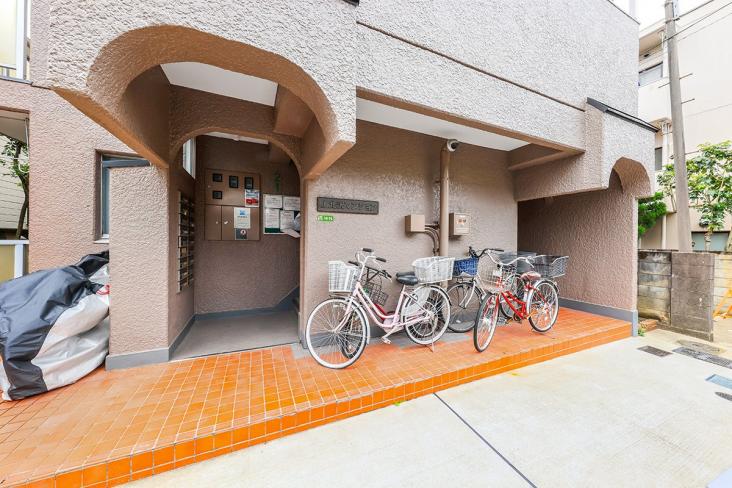 上北沢マンション-17-エントランス