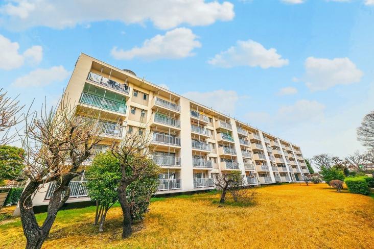 多摩川住宅ハ棟 14号棟-15-外観