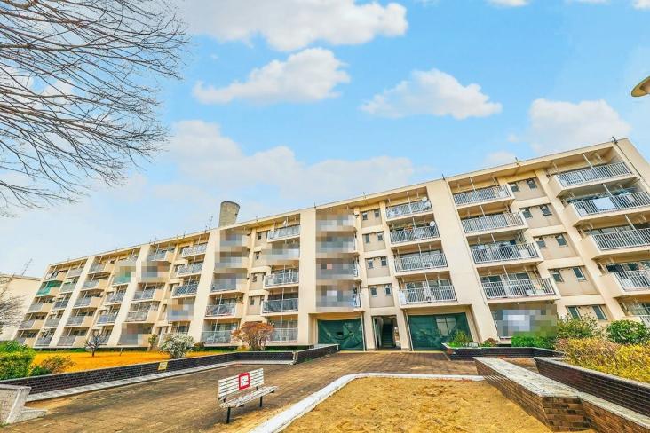 多摩川住宅ハ棟 14号棟-17-外観