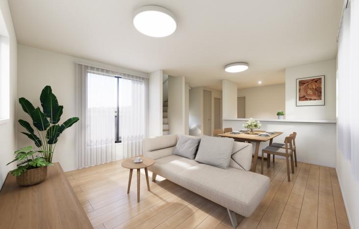 三鷹市大沢４丁目新築戸建-3-完成予想図(内観)